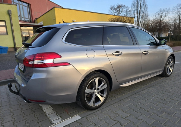 Peugeot 308 cena 44900 przebieg: 174282, rok produkcji 2016 z Płock małe 781